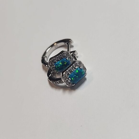 Bomb Party Hoop Earrings - Picture 2 of 3